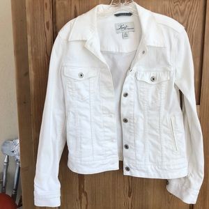White Levi’s Jacket